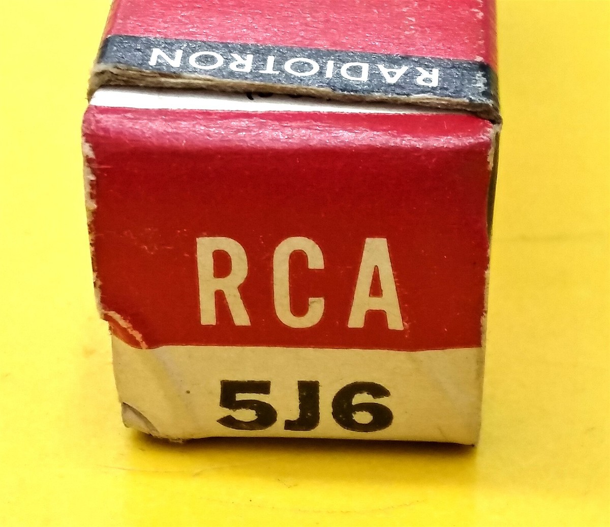 New Old Stock RCA Vintage Vacuum Radio / TV Electron Tube