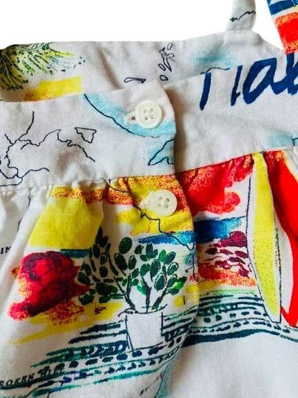 Precioso Vestido de Verano Niñas Bebé Gap Martha's Vineyard 4 Años Niños Pequeños Foto 4 de 4