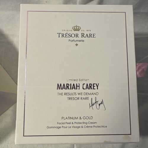 Mariah Carey -TRESOR RARE Limited Edition - Facial Peel & Protecting Cream NIB - Picture 4 of 5