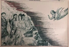 Dino Gavina print ¨The story of the Rainassance¨. Excellent Condition. 