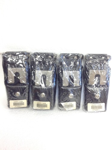 NEU Motorola NTN8381C hohe Aktivität drehbare Leder Tragetasche Holst XTS5000 3000 - Bild 8 von 8