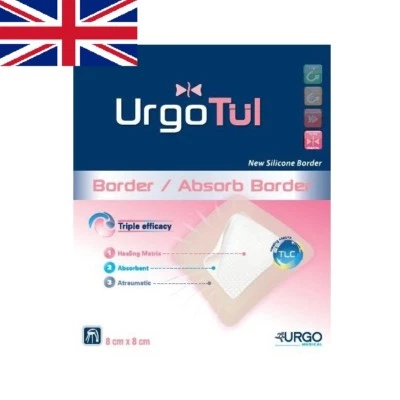 Urgotul Absorb Border Dressings | Choose Size & Quantity | TRUSTED UK SELLER
