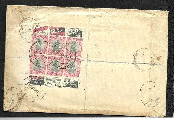 África do Sul Sc 24f FOLHA na CAPA REGISTRADA para LONDRES FVF - Imagem 2 de 2