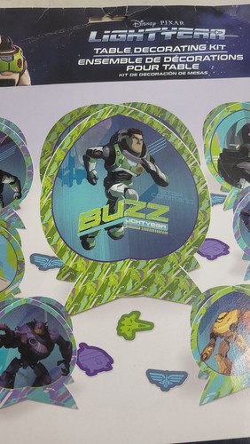 Disney Buzz Lightyear Table Decorating Kit Birthday Party Supplies Center Piece - Picture 4 of 13