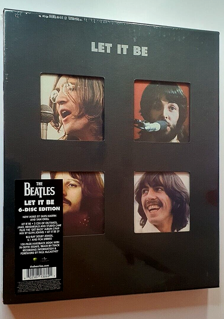 The Beatles - Let It Be - Super Deluxe 5 CD, Blu-ray Audio - Box