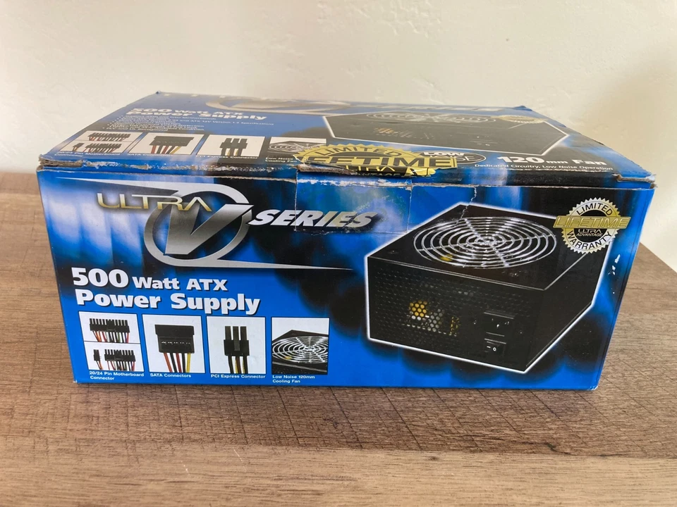 Ultra V Series ULT-31841 Power Supply 500W V550BK - Image 2 of 4