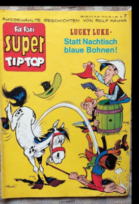 Fix und Foxi Super Tip Top  Band 7  - Lucky Luke - 1968