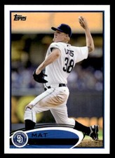 2012 Topps  Mat Latos #256 San Diego Padres Baseball Card