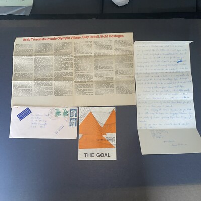 EPHEMERA: Lot of 1972 Munich Olympics Memorabilia As Pictured  