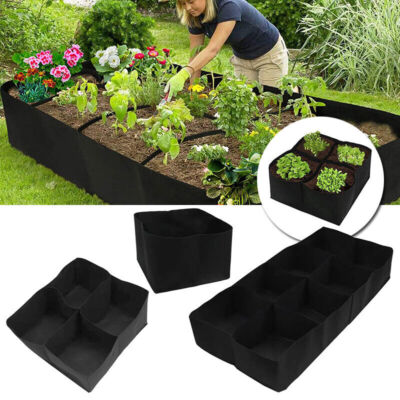 Pflanzsäcke Pflanztasche Gemüse Grow Plant Bag Blumentopf Pflanzsack TK