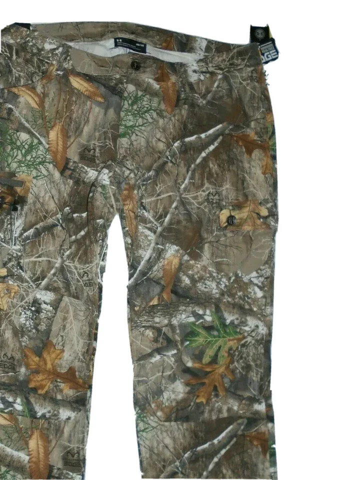 Under Armour mens Camo Field Ops Hunting Pants - 44 x 30 -Realtree Edge - Image 3 of 4