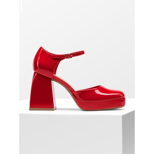 Dream Pairs Women Platform Chunky Heels Pumps College Style Party Wedding Pumps - Picture 19 of 22