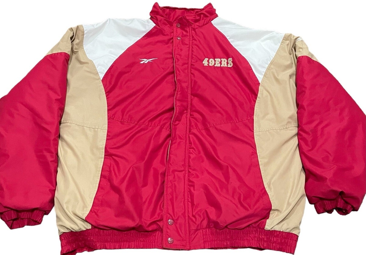 Reebok San Francisco 49ers ジャケット L San Francisco 49ers Jacket Extremely Rare Vintage NFL Pro