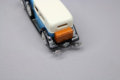 Miniature Rio 1/43 - Fiat 12 V Dorsay De Ville 1921, Bleu Et Blanc - ZC1316