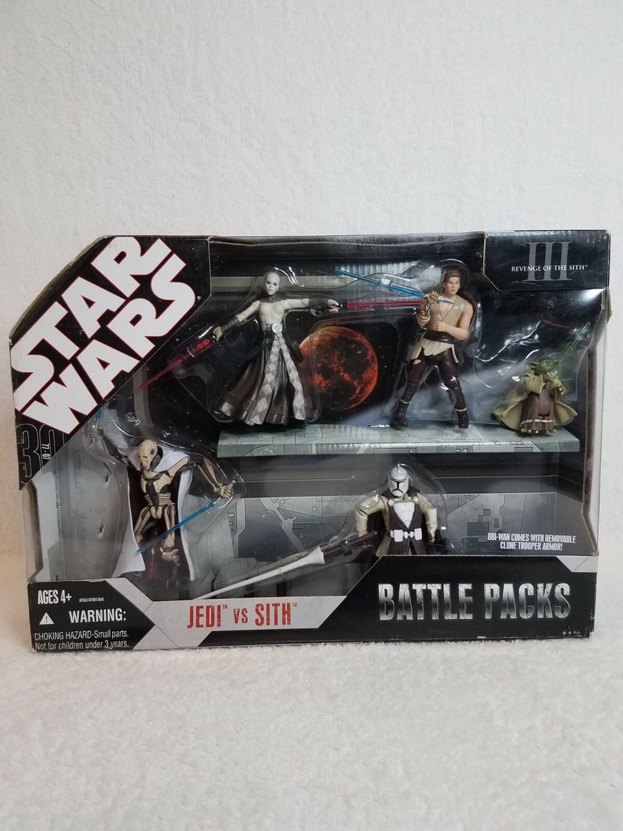 Star Wars Battle Packs Jedi Vs Sith | eBay
