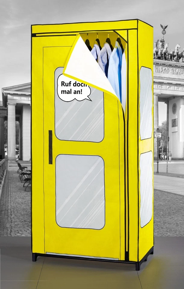 Wenko Kleiderschrank Telefonzelle - Bild 2 von 2