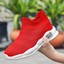 thumbnail 5 - Kids Running Sneakers Lightweight Walking Mesh Slip-On Shoes Breathable Tennis
