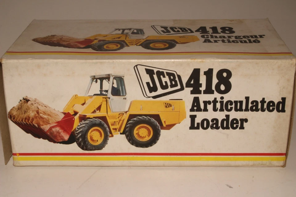 NZG, JCB-418 Wheeled Loader with Box, Damaged - Image 3 of 4