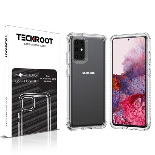 For Samsung Galaxy S20 S20 Plus S20 Ultra | TeckRoot™️  [GORILLA Crystal] Case - Photo 1/14