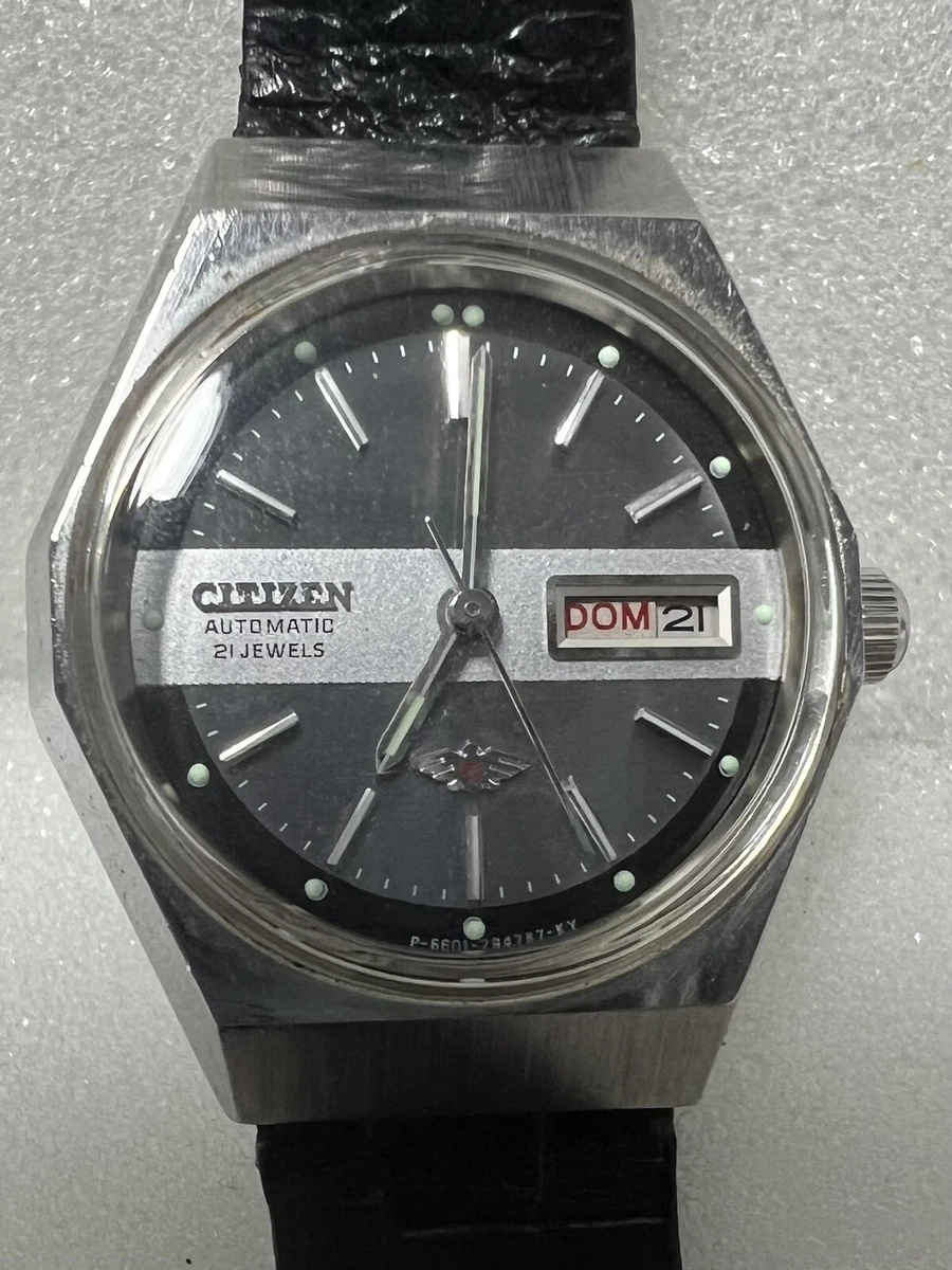 Vintage Ladies Citizen Automatic Watch 21 Jewels Running eBay