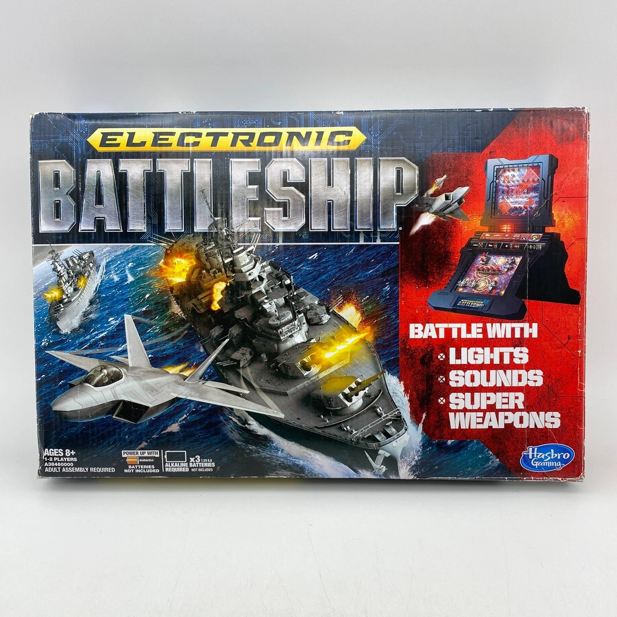 Hasbro electronic battleship game outlet