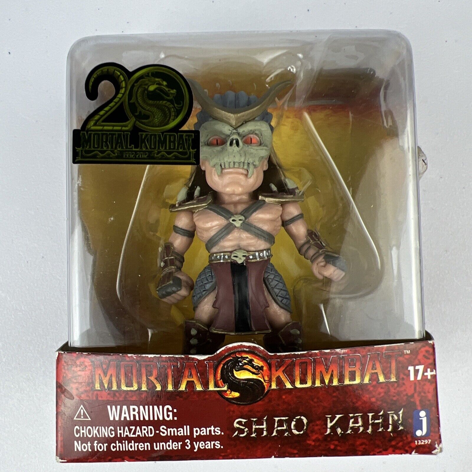 Boneco Action Figure Shao Kahn Resina 20cm Mortal Kombat – Geração Bit Games