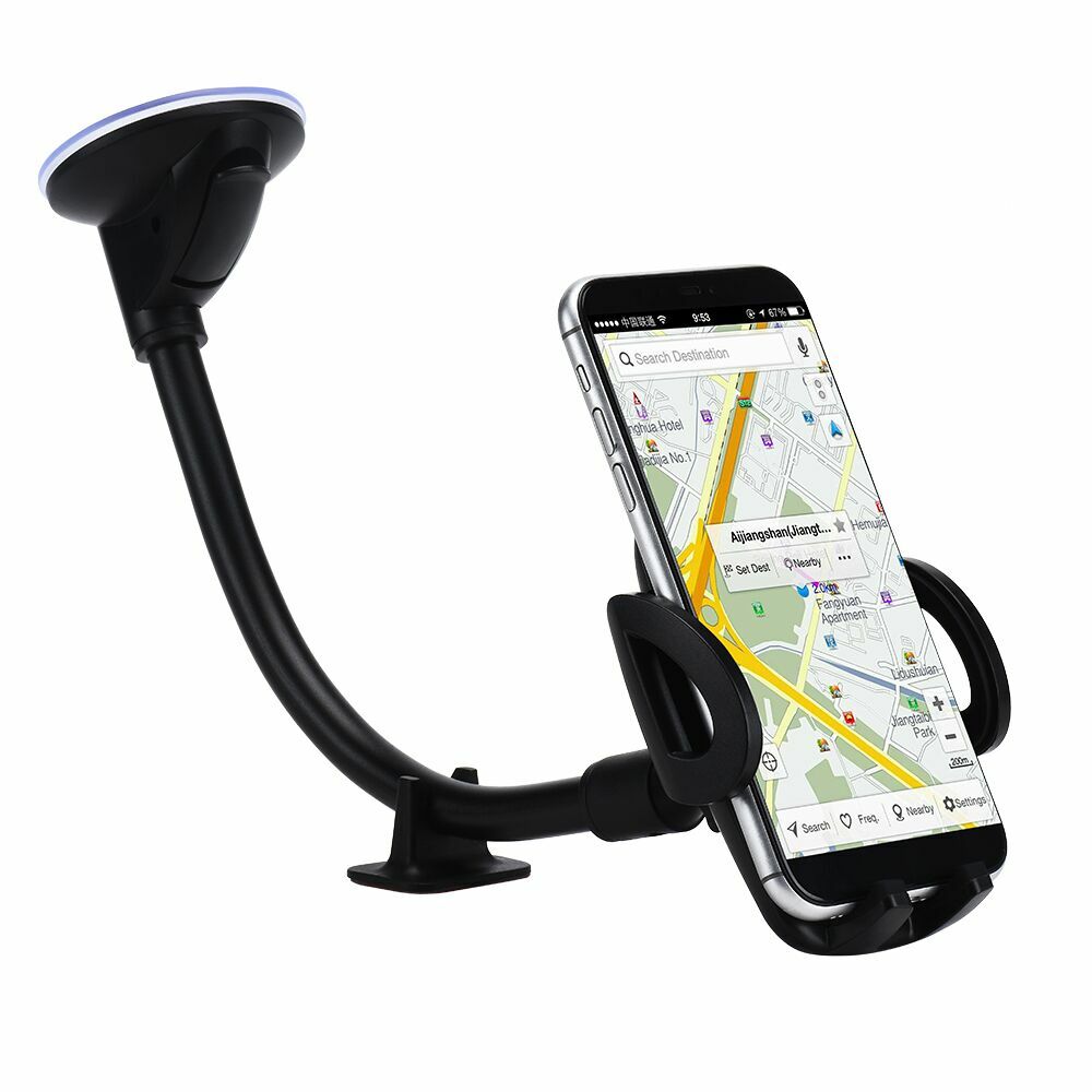 Car Mount, Universal Mobile Phone Car Mount Holder 360° Rotation for
