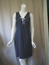 Lauren Ralph Lauren Striped Sleeveless Dress size M excellent