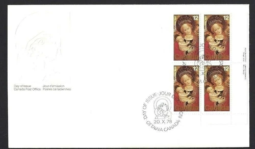 Canada   # 773 LRpb    Madonna - Christmas   Brand New 1978 Unaddressed Issue