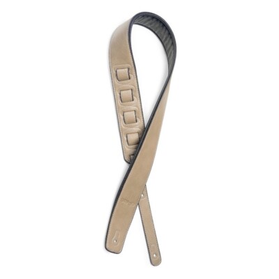 STAGG SPFL 30 BEI   Gurt aus Kunstleder   Schlaufen   Beige