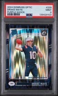 2024 Panini Donruss Optic Drake Maye RC Purple Shock Prizm #229 PSA 9