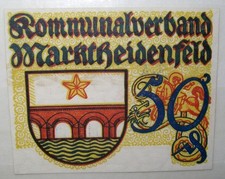 N°607  BANKNOTE DEUTSCHLAND NOTGELD 1918