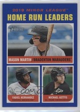 2020 Heritage Minor League Edition Blue 37/99 Michael Gettys Mason Martin 05gv
