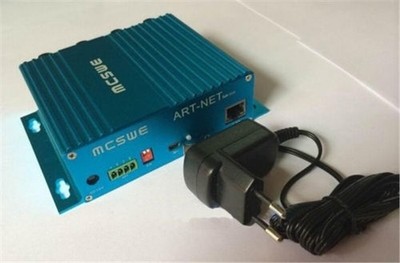 DMX512 Stage Lighting To Artnet Network Controller Light Controller 4*Dmx 204 re