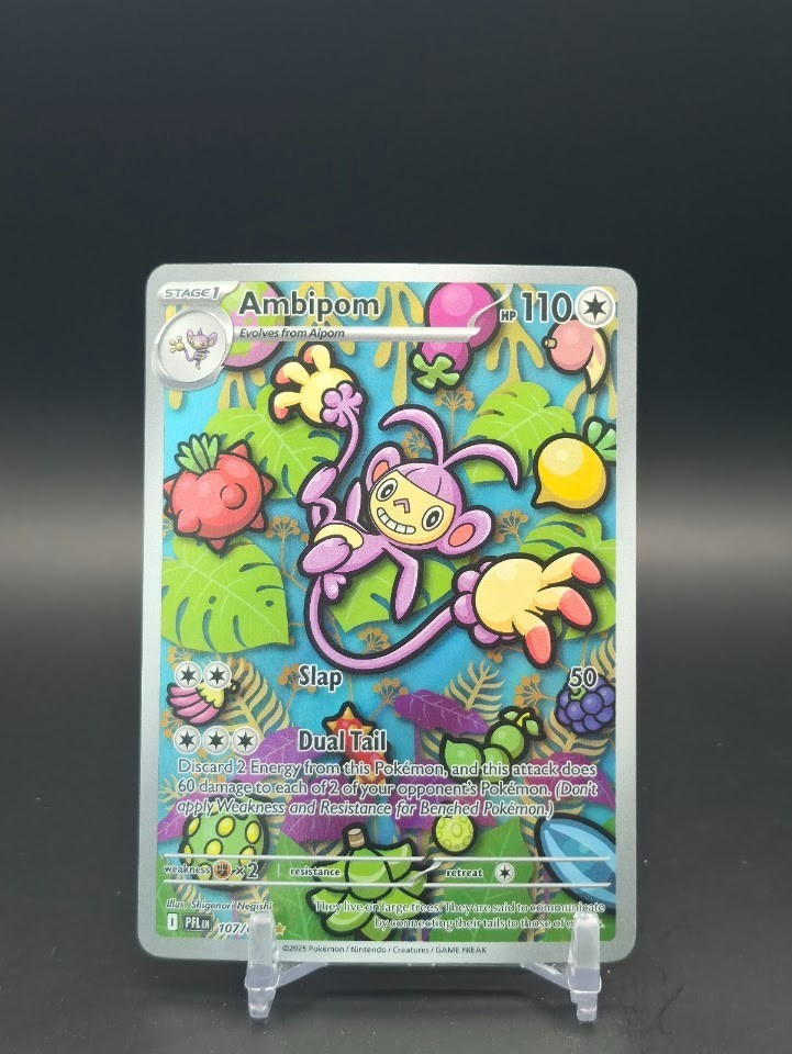 Ambipom Illustration Rare Phantasmal Flames 107/094