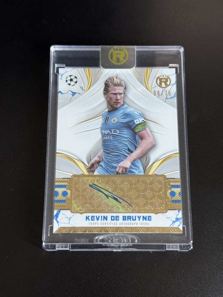 Topps Reverence Kevin De Bruyne Auto /75 Manchester City