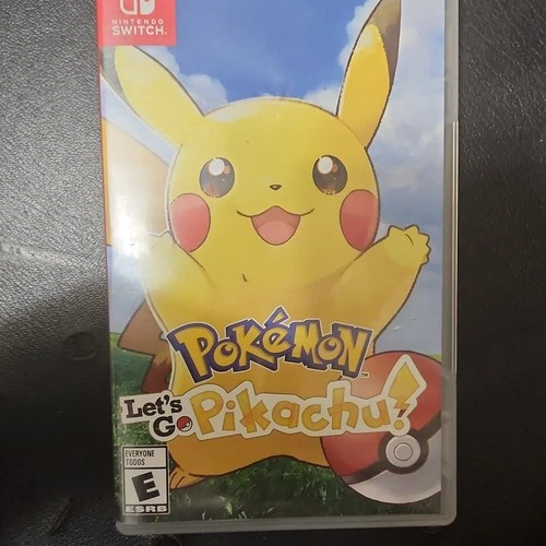 Nintendo Pokemon Let's Go Pikachu Nintendo Switch RPG Multiplayer Game