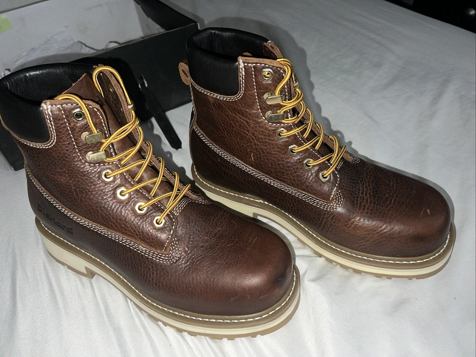 Botas de Trabajo Diehard Crusader Rust Puntera Compuesta Talla 9 Foto 3 de 4