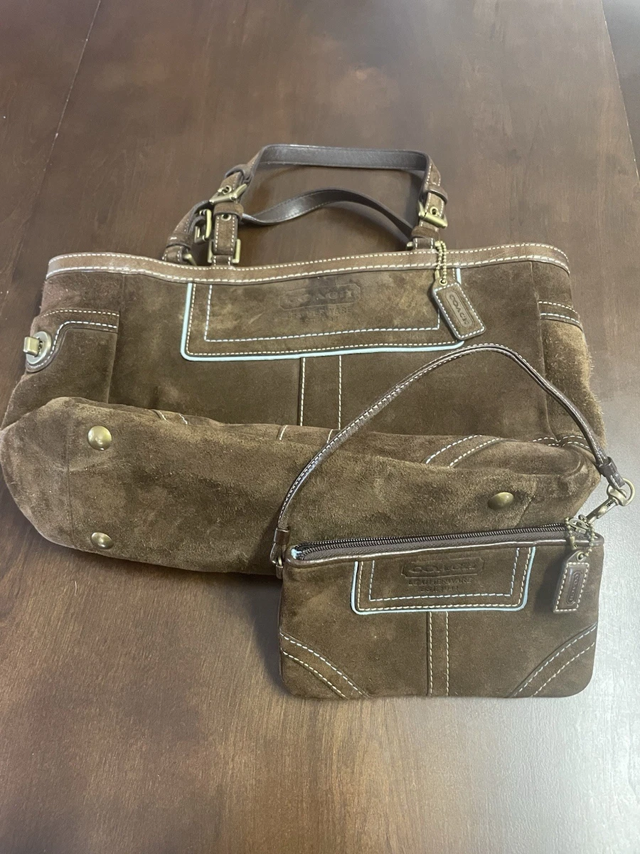 Coach Legacy Suede Bags & Handbags for Women for sale | eBay