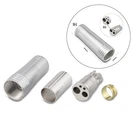 DENTAL HANDPIECE 4 HOLE METAL CONNECTOR AND NUT COUPLER DCI #120T Type