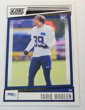 2022 Tariq Woolen Card #390 Score Panini Seattle Seahawks NFL Football NM