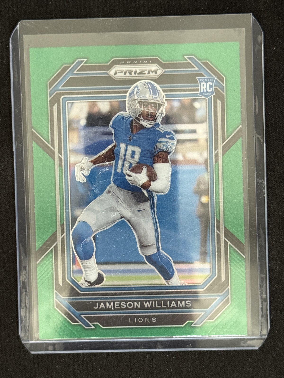 2022 Panini Prizm #311 Jameson Williams Green