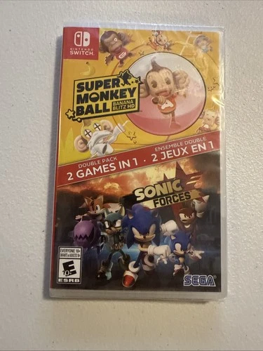 Sonic Forces + Super Monkey Ball: Banana Blitz HD Double Pack - Nintendo Switch
