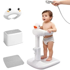 Adjustable Baby Shower Stand Support - Safety & Non-Slip Baby Bath Stand