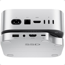Mac Mini M4 Dock with 4TB M.2 SSD Enclosure SSD NOT Included , Mac Mini M4/ M4