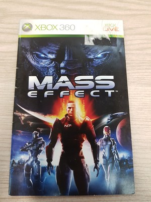 Microsoft Xbox 360 Live Spiel: Mass Effect nur Handbuch - ohne Spiel