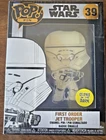 Funko Pop! Pin 39 Star Wars First Order Jet Trooper Glow In The Dark - New
