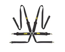 OMP Racing Tecnica 3/2 Safety Harness Black