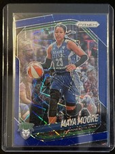 2025 Panini WNBA Prizm Basketball - Maya Moore #135 Blue Velocity Prizm