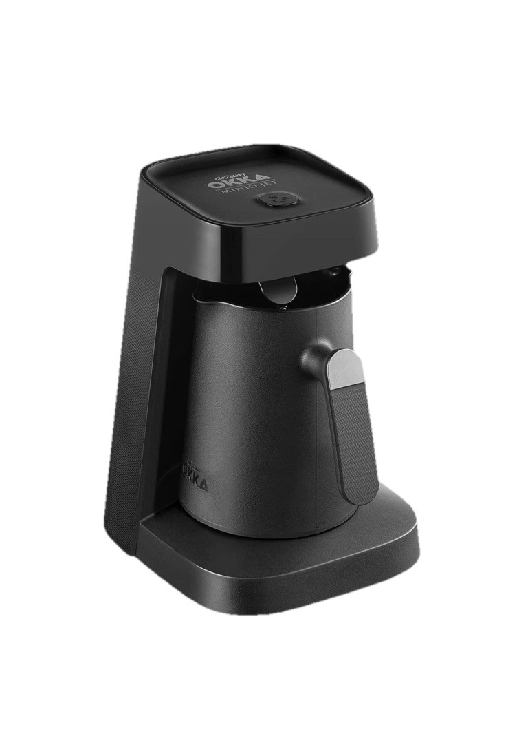 Arzum Okka Jet Automatic Turkish Coffee Maker, Black/Chrome (OK0017-KUL)